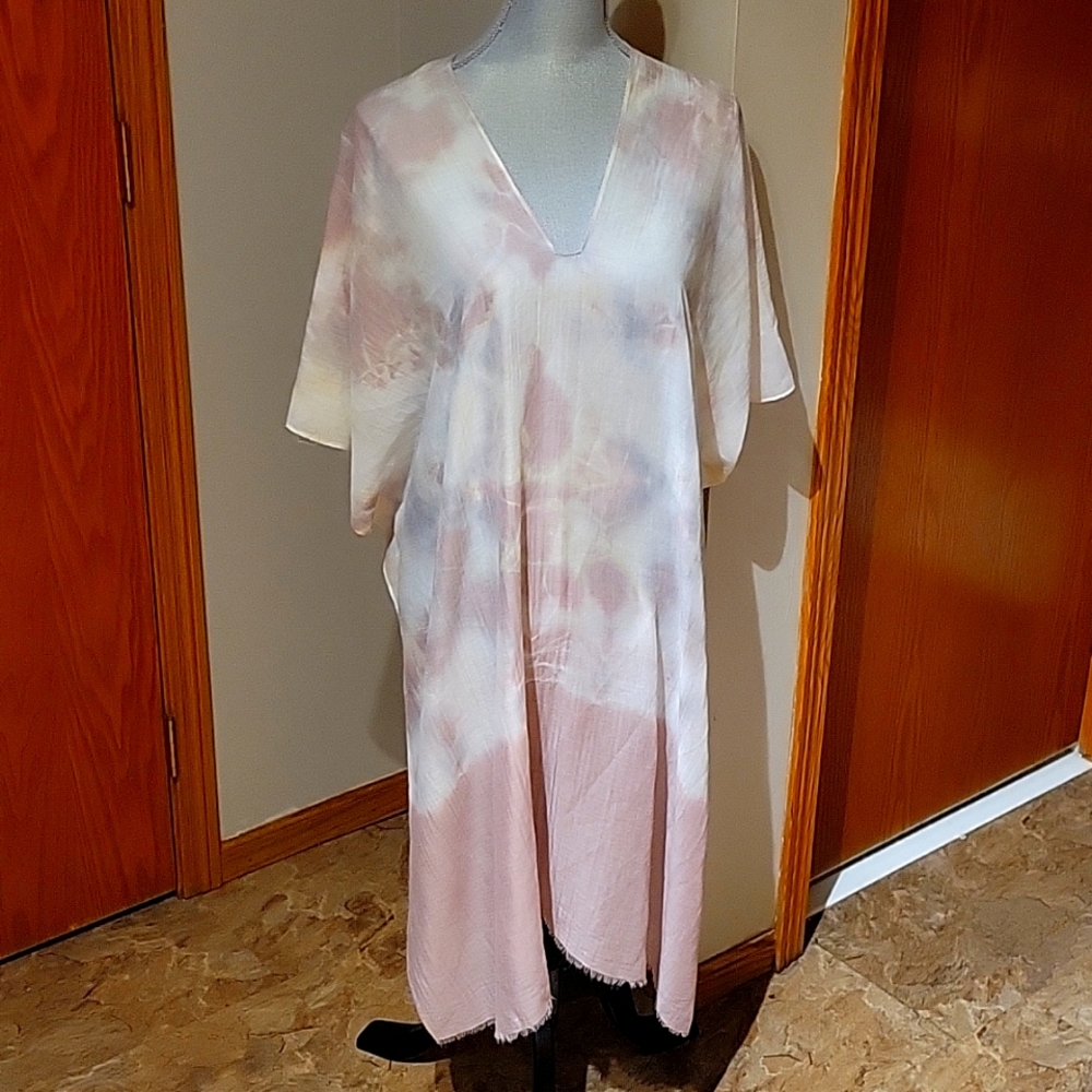 NWT Pull over shawl bathing suit coverup